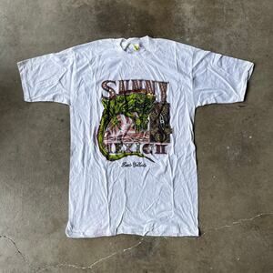 VINTAGE PUERTO VALLANTA MEXICO NOVELTY TOURISM SHIRT MENS XL WHITE 90S
